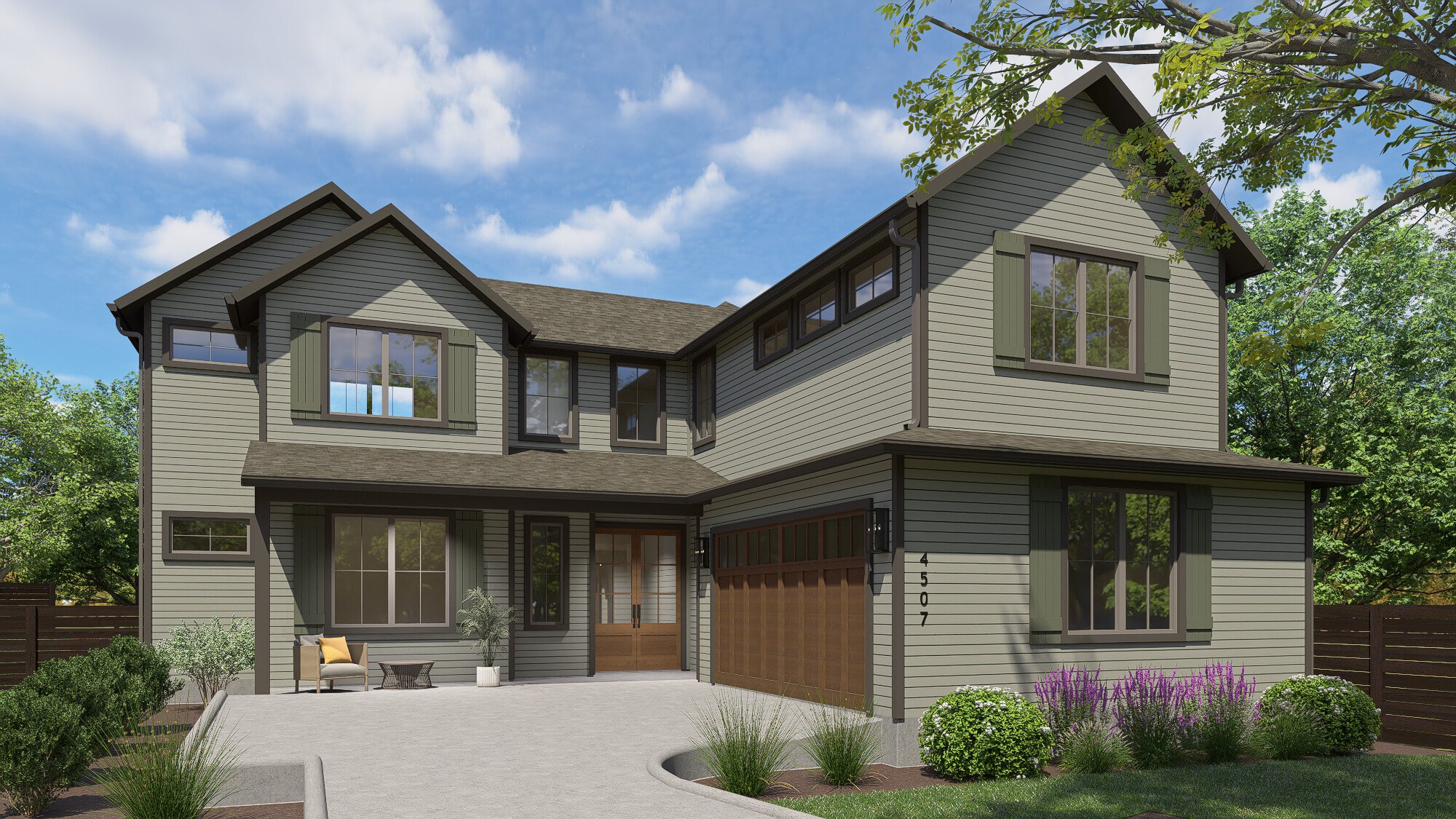 Front Exterior Rendering