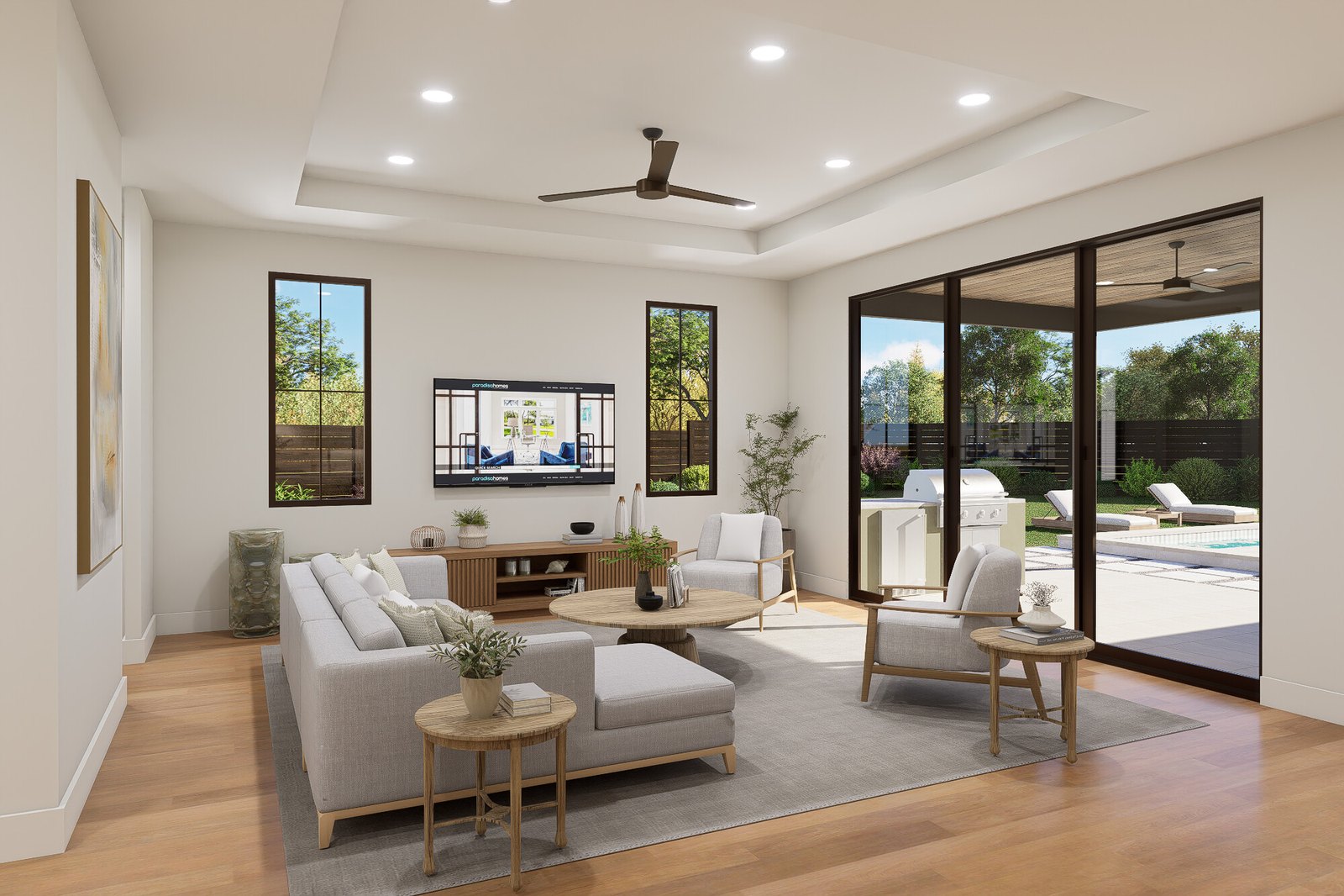 Living Room Rendering