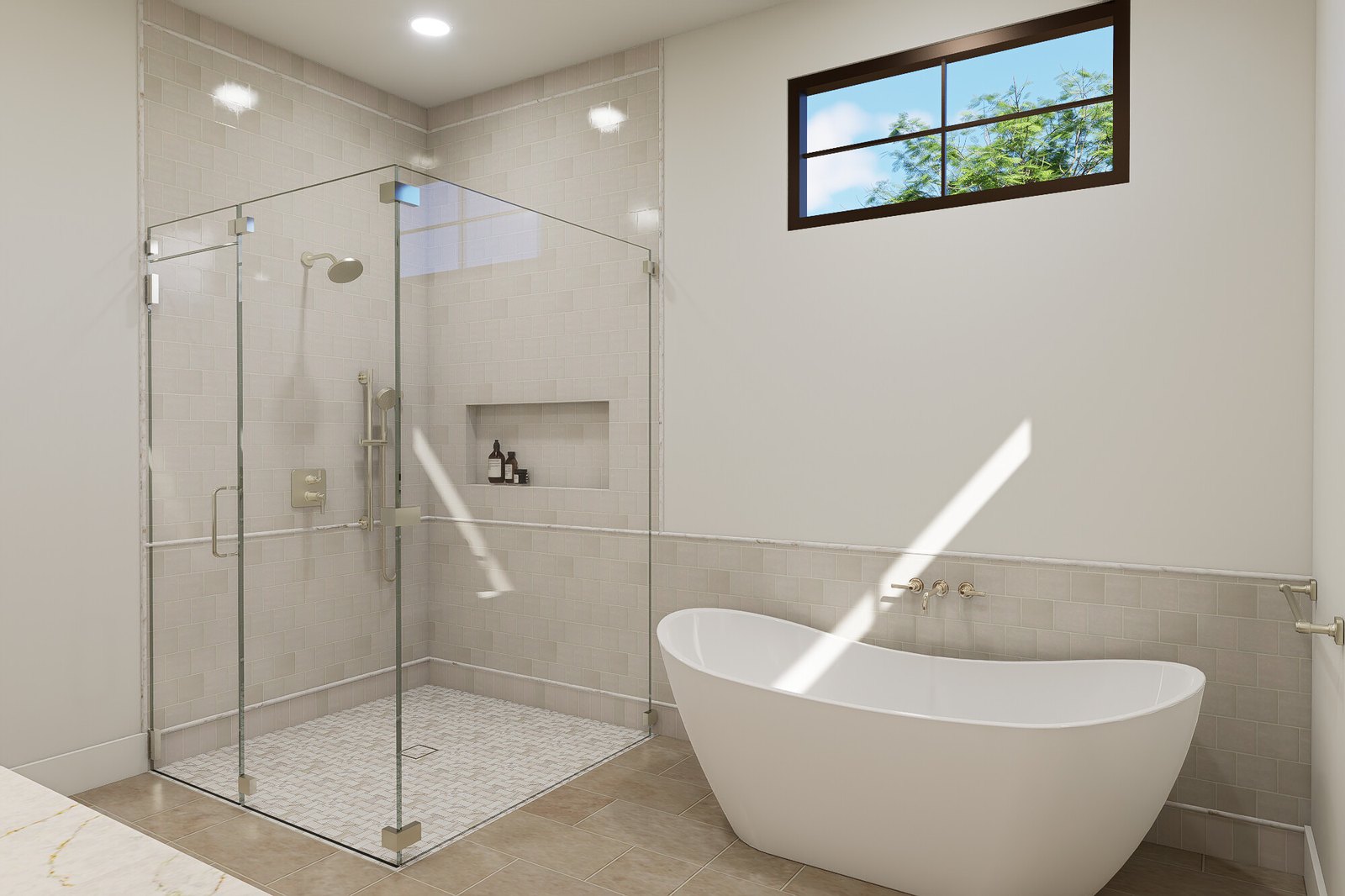 Primary Bath Rendering
